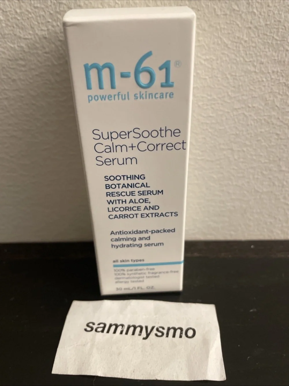 M-61 Powerful Skincare SuperSoothe Calm Correct Serum 1 oz / 30 ml